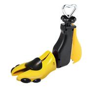 Giwnhvx Expanseur pour chaussures pour homme, tendeur de chaussures pour homme, largeur et longueur élastiquées, pieds larges unisexe réglable, jaune
