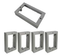 Giwnhvx Extenseur de boîte de sortie simple 1,27 cm - Solution d'extension de boîte électrique pour interrupteurs et prises électriques