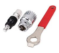 Giwnhvx Extracteur de manivelle de vélo - Kit d'outils de réparation de pédalier - Clé de démontage