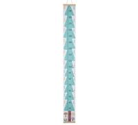 Giwnhvx F Toise de croissance en toile pour enfants - Décoration murale pour chambre d'enfant - Tableau de mesure de la hauteur - Ruban mural avec tableau de hauteur pour enfants - Facile à utiliser