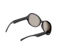 Giwnhvx F07 Lunettes intelligentes sans fil Bluetooth V5.3 Lunettes de soleil Sports de plein air Appel Musique Noir Technologie Casque