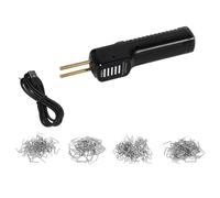 Giwnhvx Fer à souder en plastique pour voiture avec batterie de 2500 mAh, pistolet thermique USB rechargeable pour souder en plastique.