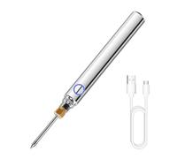Giwnhvx Fer à souder rechargeable par USB, stylo de soudage à batterie au lithium domestique, petit fer à souder électrique portable USB