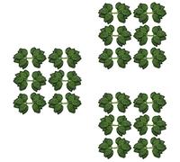 Giwnhvx Feuilles artificielles pour roses décoratives - 108 roses vertes en soie avec tiges flexibles réalistes
