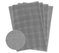 Giwnhvx Feuilles de toile en maille plastique pour broderie, filet à œillets, point d'aiguille en plastique, bricolage, projets de tricot et de crochet, B