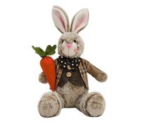 Giwnhvx Figurine de Faveur de Fête de Lapin Mignon de Lapins Faits à la Main, Décor de Vacances de Table de A