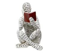 Giwnhvx Figurine femme lisante Pulp Woman Reading Bibliothèque Décor Femme Lecture Sculpture Ornement pour le salon Bibliothèque (01) Facile à installer et à utiliser