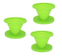 Giwnhvx Filtre à café pliable réutilisable filtre à café à cône pour café préparé à la main idéal pour la randonnée à domicile bureaux B