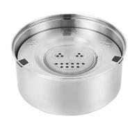 Giwnhvx Fontanelle pour animaux domestiques, fontaine pour chiens anti-goutte et pulvérisation, bol d'eau antidérapant pour chiens et chats