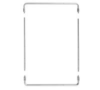 Giwnhvx Fourniture de Table de Camping Portable en Acier Inoxydable Accessoires Nouveau, Support de Bureau