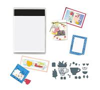 Giwnhvx Fournitures d'art en silicone transparent pour fabrication de cartes, fabrication de cartes, fournitures de fabrication de cartes