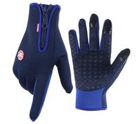 Giwnhvx Gants chauds en polaire pour écran tactile, gants de cyclisme en plein air, imperméables, coupe-vent, antidérapants, gants de ski d'hiver pour homme et femme, taille S, faciles à utiliser