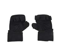 Giwnhvx Gants de sport antidérapants pour haltérophilie Fitness Demi-doigt Poignet Haltères Gants d'entraînement Hommes et Femmes Gants de sport M