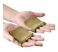 Giwnhvx Gants d'haltérophilie pour protéger la paume des mains des hommes et des femmes Gants de fitness Haltérophilie Pull-Up Gants Jaune