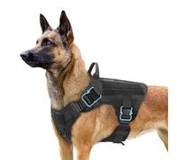 Giwnhvx Gilet pour Animaux de Compagnie, Gilet Laisse pour Chien, Vêtements pour Animaux Compagnie, Gilet D'Extérieur pour Chien, Gilet de Couleur avec Poignées pour Grands Chiens L