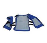 Giwnhvx Gilet rafraîchissant pour enveloppement de glace, gilet réfléchissant pour la glace, veste de travail chaud, gilet rafraîchissant pour l'extérieur