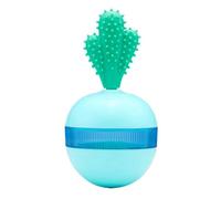 Giwnhvx Gobelet Fuite Alimentaire Balle Alimentaire Cactus Jouet Distributeur de nourriture Puzzle Jouet de broyage Jouet pour animal de compagnie Attrait Chien Jouets Bleu