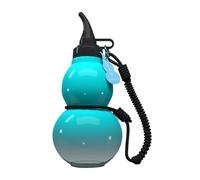 Giwnhvx Gourde chinoise d'inspiration rétro 800 ml Bleu