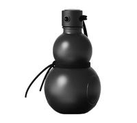 Giwnhvx Gourde chinoise d'inspiration rétro 900 ml Noir