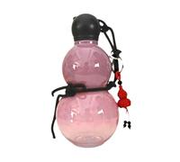 Giwnhvx Gourde d'inspiration rétro chinoise 800 ml Bouteille d'eau de sport Bouteille d'eau grande capacité pour les fans de mythes noirs Rose