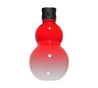 Giwnhvx Gourde d'inspiration rétro chinoise 900 ml Bouteille d'eau grande capacité Rouge