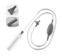 Giwnhvx Grand Aquarium à Poissons Siphon Aspirateur Gravier/Sable Lavage et Changement d'eau Kit D'Outils de Nettoyage avec Tube D'Extension