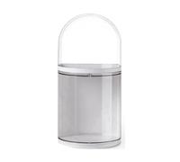 Giwnhvx Grande Boîte de Présentation Transparente Anti-Poussière pour Organisateur de Modèles de Poupées - 15 cm de Diamètre à Deux Étages