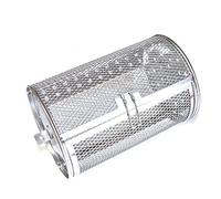 Giwnhvx Grille de cuisson en acier inoxydable pour barbecue - Grille ronde d'extérieur pour feu de camp - Batterie de cuisine C