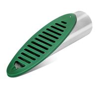 Giwnhvx Grille de drainage coudée de 10,2 cm, tuyau de drainage émetteur de vidange pour pompe de puisard et extensions de bec de descente