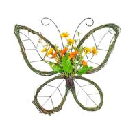 Giwnhvx Guirlande de porte de printemps en forme de guirlande artificielle printanière pour porte d'entrée, fenêtre, décoration de maison, durable, facile à utiliser.