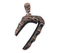 Giwnhvx Guitare Tête Skull Knob Universal Strings Instrument Tête pour Guitare Acoustique Classique Électrique Basse Ukulélé Bronze