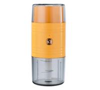 Giwnhvx Hachoir électrique compact à double tête pour, viande, fruits et noix avec séparation à sec et orange