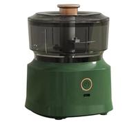 Giwnhvx Hachoir électrique pour purée d'ail, hachoir à viande, mini outil de coupe de légumes, vert foncé