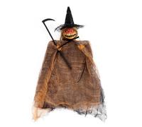 Giwnhvx Halloween Squelette Poupée Ornements Fantôme Maison Hantée Pendentifs Suspendus Maison Enfants Cadeau Halloween Décor Accessoires Orange