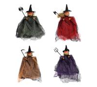 Giwnhvx Halloween Squelette Poupée Ornements Fantôme Maison Hantée Pendentifs Suspendus Maison Enfants Cadeau Halloween Décor Accessoires Multicolore