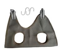 Giwnhvx Hamac de Coupe D'Ongles de Toilettage pour Chien et Chat, Sac Fixe Anti-Rayures, Sac de Retenue de Coupe de Bain, Fournitures Suspendues pour Animaux de Compagnie, F