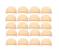 Giwnhvx HD Bonnet de Perruque Bonnet de Bas Transparent Bonnet de Perruque Bonnet en Nylon Fin Multifonctionnel Pratique Couvre-Tête Facile à Utiliser, Beige 20 Pièces