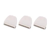 Giwnhvx HK668A 500A 610 Lot de 3 couteaux à lame en céramique pour tondeuse facile à coiffer - Convient aux adultes et enfants - Blanc