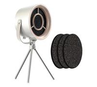 Giwnhvx Hottes de cuisine de bureau, hotte portable avec 3 vitesses de vent, hotte portable pour la cuisine, amovible -B