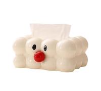 Giwnhvx Housse de boîte à mouchoirs rectangulaire, porte-mouchoirs pour salle de bain ou table de chevet comme décoration de table, distributeurs de tissus résistants