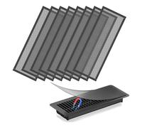 Giwnhvx Housses d'aération de sol, 10,2 x 30,5 cm, filtre d'aération en maille, housses d'aération pour plancher de maison, B