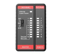 Giwnhvx HT812A Testeur de ligne téléphonique pour câble RJ11 RJ45 Outil de recherche de ligne