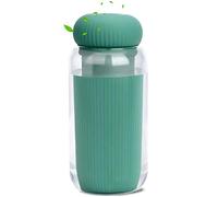 Giwnhvx Humidificateur à brume fraîche, 300 ml, mini humidificateur portable, humidificateur à ultrasons silencieux pour chambre de bébé, voyage, bureau, vert