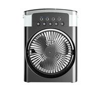 Giwnhvx Humidificateur De Table Portable Climatiseur Ventilateur Ménage Petit Dispositif De Refroidissement Air Réglage de l'Air pour Bureau Ventilateur 3 vitesses B