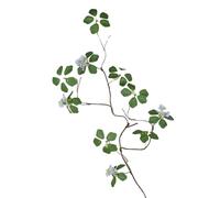 Giwnhvx Imitation Guanyin Feuille de Lotus Arrangement Floral en Rotin et Aménagement Paysager avec Signification Longue Vigne Flétrie Ornements C