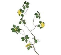 Giwnhvx Imitation Guanyin Feuille de Lotus Arrangement Floral en Rotin et Aménagement Paysager avec Signification Longue Vigne Flétrie Ornements A