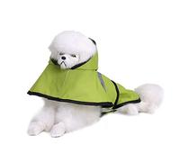 Giwnhvx Imperméable De Chien Domestique Veste Contre Pluie Réfléchissante Vêtements Imperméables pour Animaux Domestique Imperméable De Chien Moyen XL
