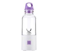 Giwnhvx Imperméable Presse-agrumes Rechargeable Mini Presse-agrumes Électrique Portable Fruits et Légumes Mélanger Jus Jus Coupe Violet
