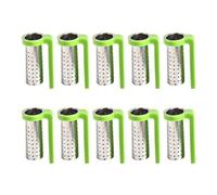 Giwnhvx Infuseurs à thé Filtres Tamis Infuseurs en Acier Inoxydable Accessoires pour thé Feuille de thé Filtre Diffuseur Infuseur Vert Herbe
