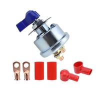 Giwnhvx Interrupteur de déconnexion de batterie 300 A 12 V-24 V avec contacts en cuivre pour voiture, camping-car, camion, bateau, hors-bord